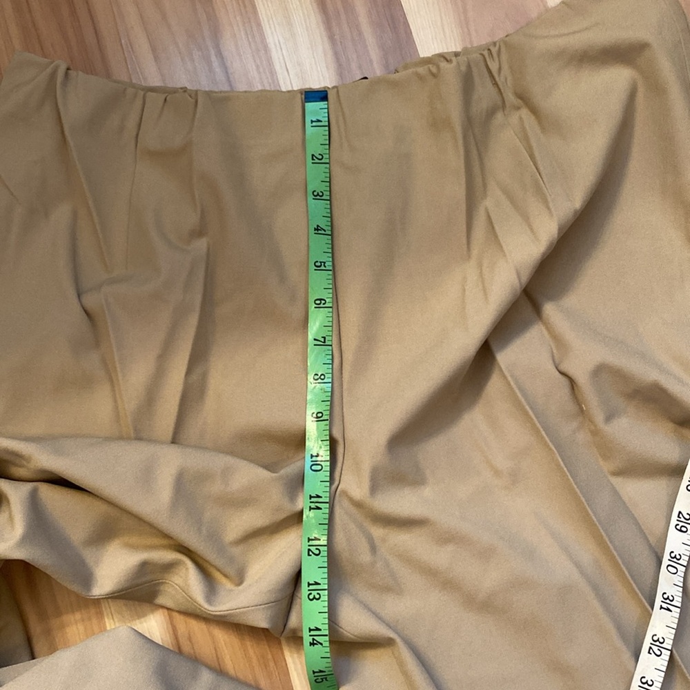 NEW! Talbots Women’s dress pants, Elastic waisted, Color: Khaki, Size 18W - Picture 7 of 9